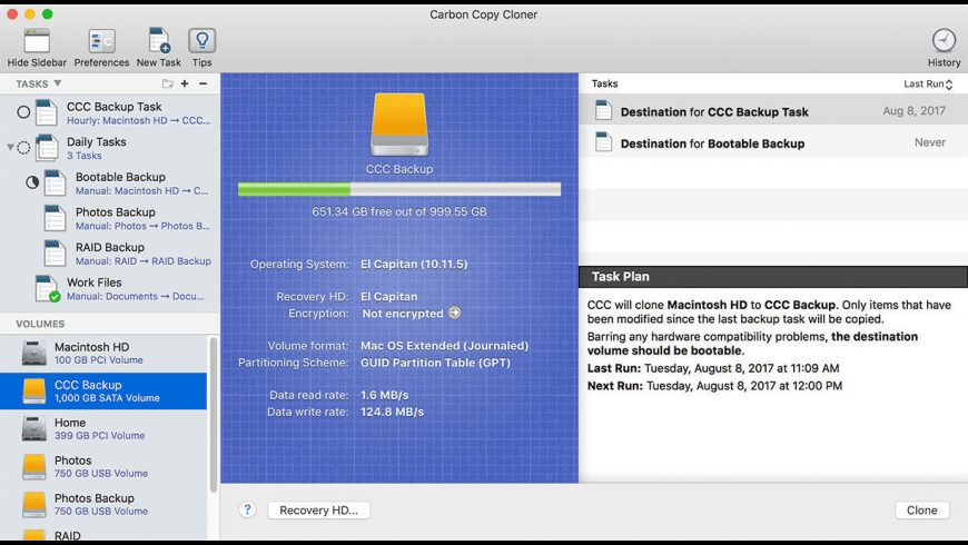 Carbon copy cloner mac